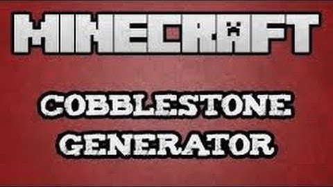 Minecraft Tutorial : How To Build An Obsidian Generator