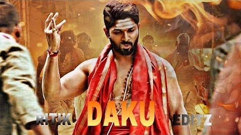 Dj new DAKU song ll ALLU ARJUN ll new video daku song ll #attitude_whatsapp_status #daku#alluarjun