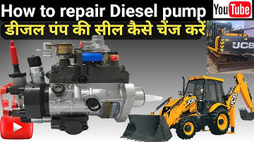 How to repair jcb delphi pump | जेसीबी का डीजल पंप कैसे रिपेयर करें #delphitvs #jcbdieselpump