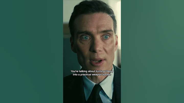 Cillian Murphy in Oppenheimer