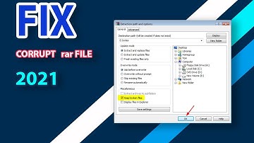 How to Fix Corrupt RAR file