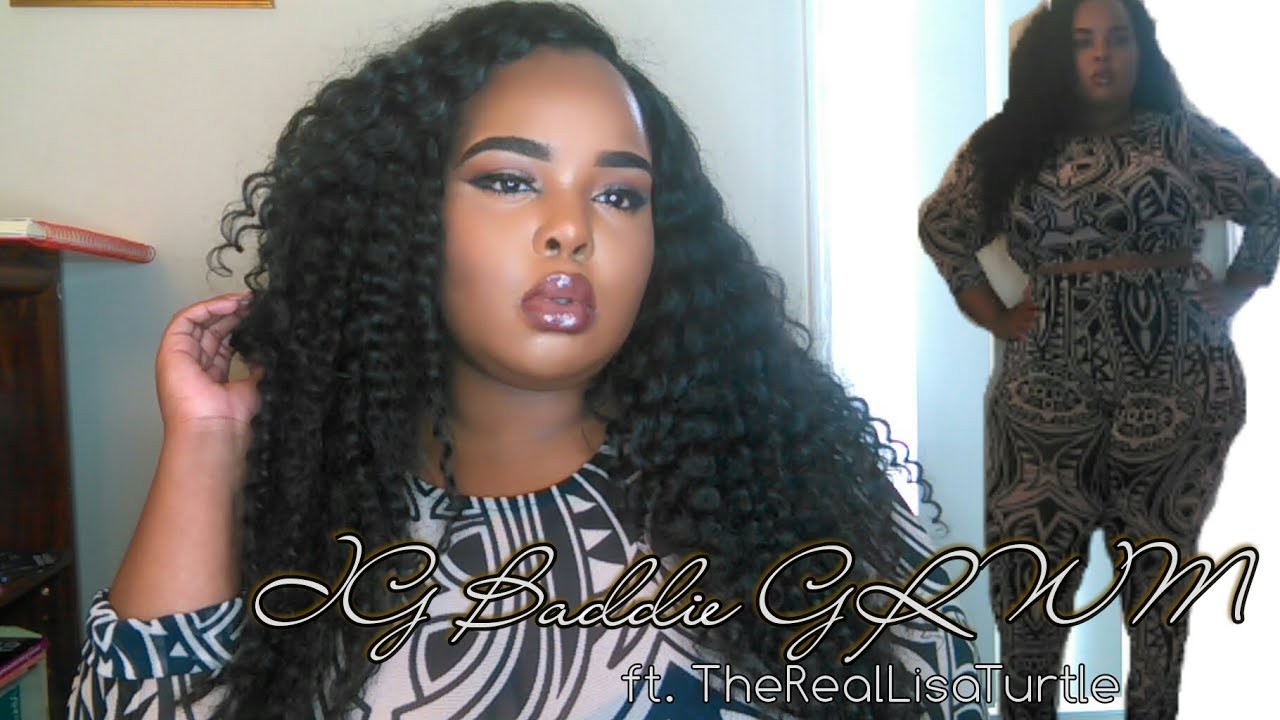 stunning baddie makeup and outfit
8