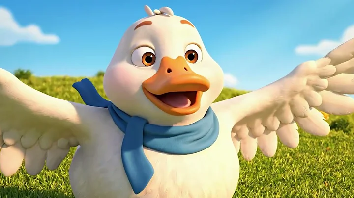 5 Little Rainbow Ducklings | Cute Newborn Baby Ducks Song | Nursery Rhymes for Kids 56