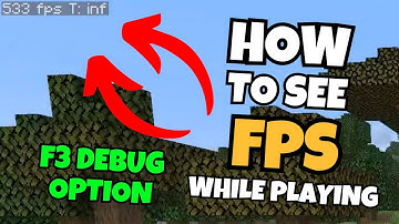Hoe je FPS kunt zien tijdens het spelen van Minecraft (Java & Bedrock)