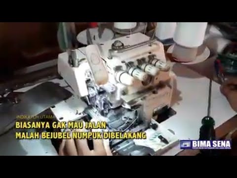 Obrasan jubel gak bisa narik kain akibat patah sambungan leter S nya