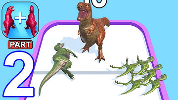 Merge Master - Dinosaur Fusion - Gameplay Walkthrough Part 2 Levels 15-26 Download (Android,iOS)