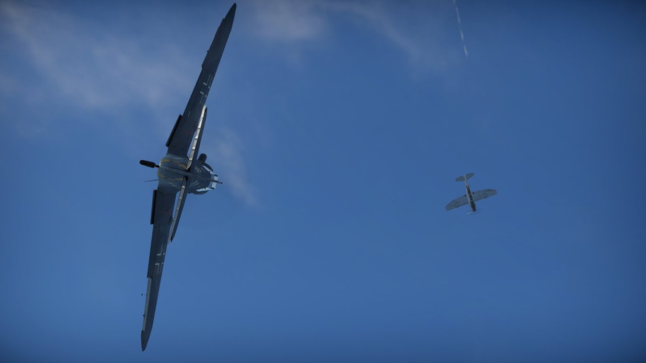 워썬더 Bf 109 G 6 Vs P 47 N 15 Youtube 