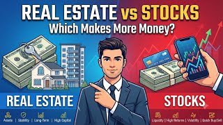 Real Estate vs Stocks - Which Makes More Money (The Real Math)