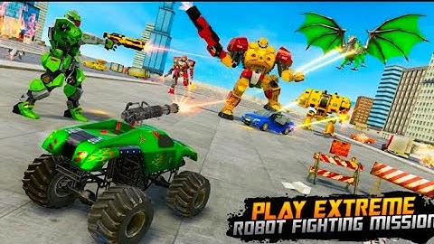 Flying Muscle Car Robot Transform Horse Game Part 1 - Android Gameplay #186