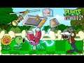Plants vs zombies 2 Cartoon (Animation): Sunflower, Magnet Shroom Level 9999 vs Zombies Heroes