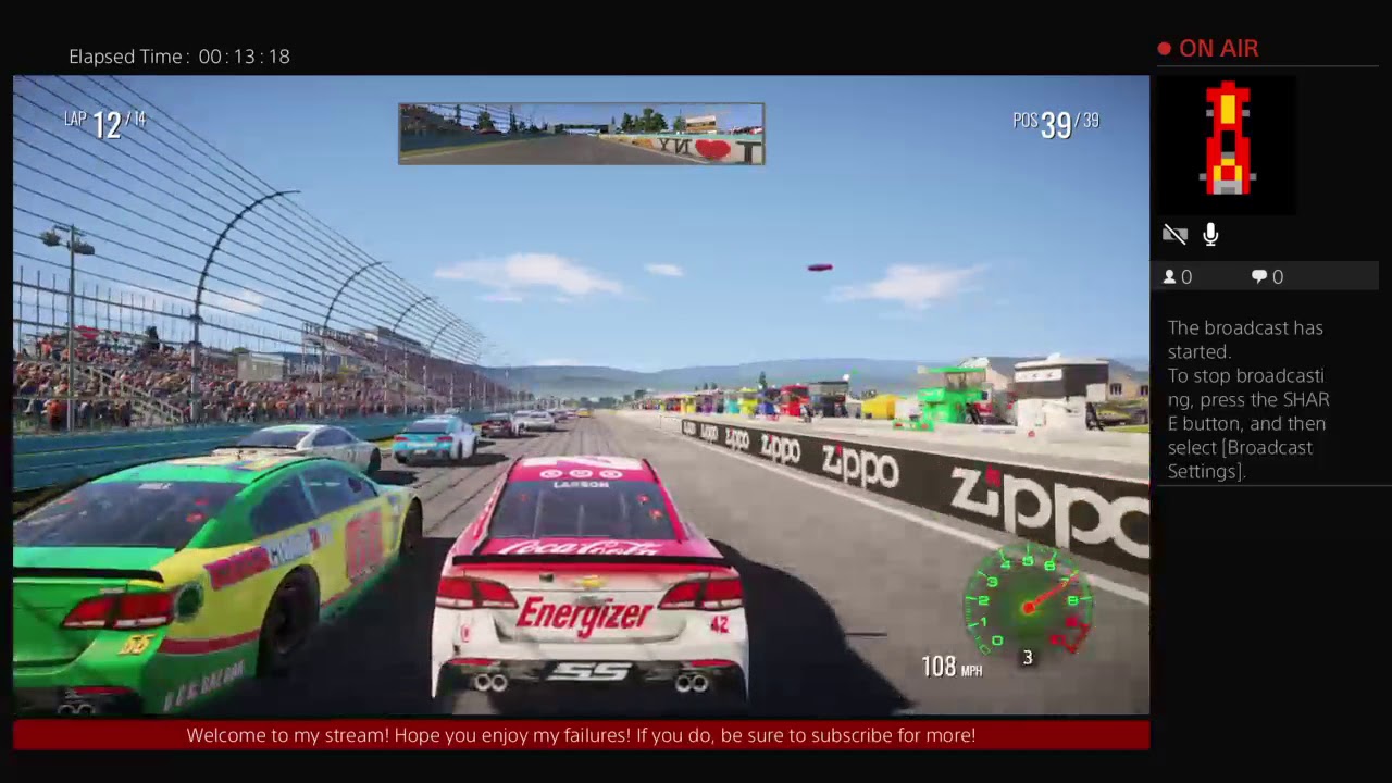 Speedy Plays NASCAR Heat 2 Career Mode (Test for Wheel and Twitch) - YouTube