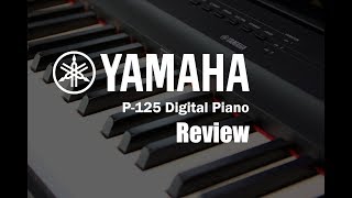 YAMAHA P125 88鍵數位電鋼琴【敦煌樂器】 