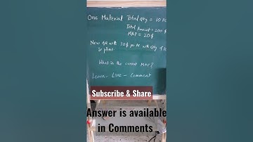 Interactive SAP MM Interview Question 10 || Interview Question on Moving Average Price || SAP S4