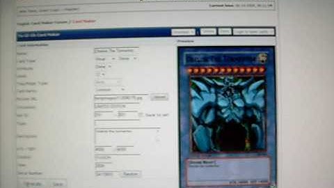Yugioh Card Maker
