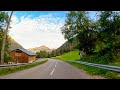 Driving the Pas de Morgins, from Switzerland to France