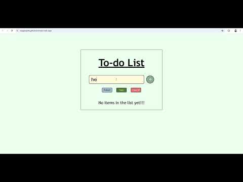 Simple To-Do App using HTML, CSS & JavaScript 📝