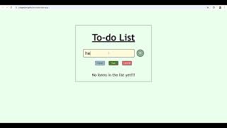 Simple To-Do App using HTML, CSS & JavaScript 📝