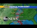 Tropical Storm Barry nears Louisiana