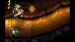 Donkey Kong Country 3 - Demolition Drain-Pipe