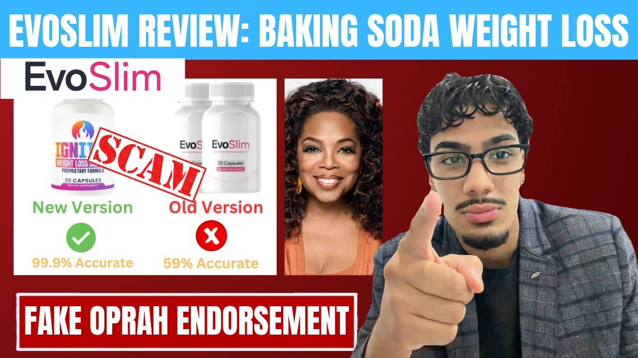 EvoSlim Review: Baking Soda Weight Loss SCAM EXPOSED — Fake Oprah & Dr. Jastreboff Endorsement