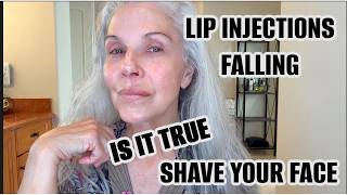 LIP INJECTIONS  | SHAVING YOUR FACE | INJURY ALERT #buildyourcore