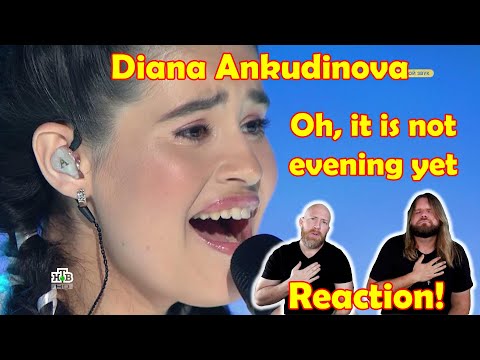 видео: Musicians react to hearing Oh, it is not evening yet – Diana Ankudinova @ ShowMaskGoOn, Round 3