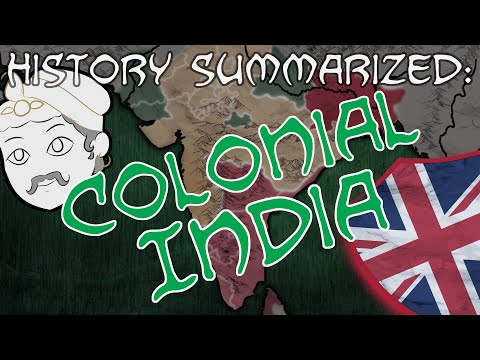 History Summarized: Colonial India