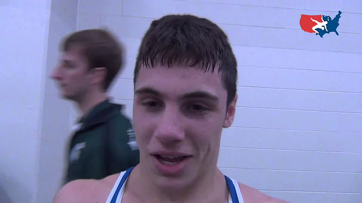 Richard Durso (F&M), 1st rd win at 141 lbs. at NCAAs