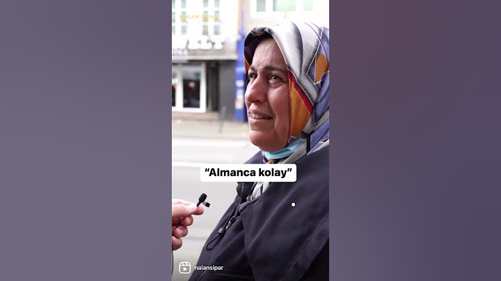 Almanca kolay mı, bir de bana sor 😉 #almanya ‘dan sokak röportajları için YouTube kanalıma