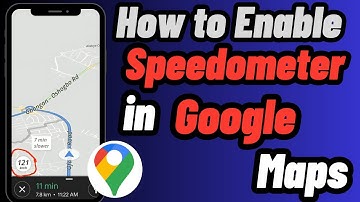 How To Enable Speedometer in Google Maps | Turn On Real-Time Speed Display (2025 Guide)