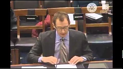 Greg Baylor testifies before the House Judiciary Committee Oversight of the RFRA & RLUIPA