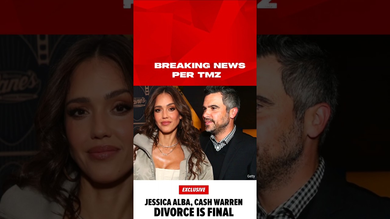 Jessica Alba And Cash Warren Have Finalized Divorce #breakingnews #shorts #entertainment