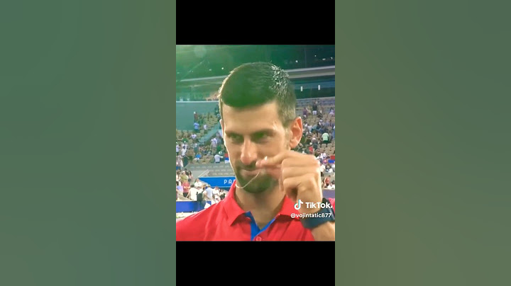 Srpski teniser Novak Đoković plasirao se u polufinale Olimpijskih igara 🐐 🎾