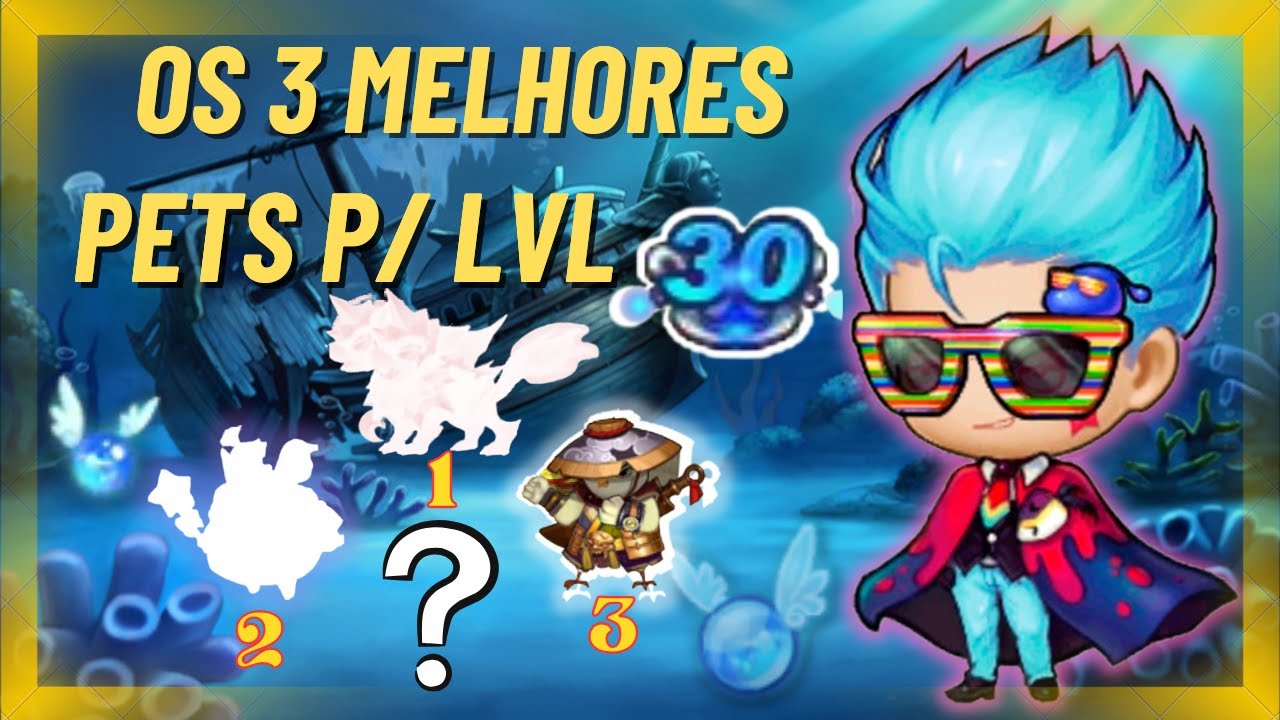[DDTANK 337] OS 3 MELHORES PETS PARA LVL 30!