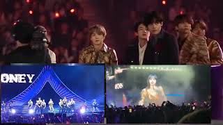 BTS REACTION TO LISA - 'LALISA' \& 'MONEY' Intro Live Performance