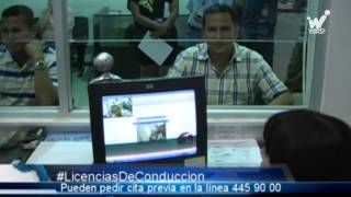 Disponen medidas para agendar citas a quienes deseen renovar licencias de conducción