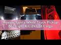 Review Xprite White Truck Pickup Bed Light Kit, 24 Led Cargo Rock Lighting Kits w/Switch for Van Off