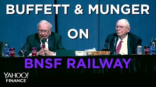 Berkshire's Buffett on BNSF Railway and energy effciency