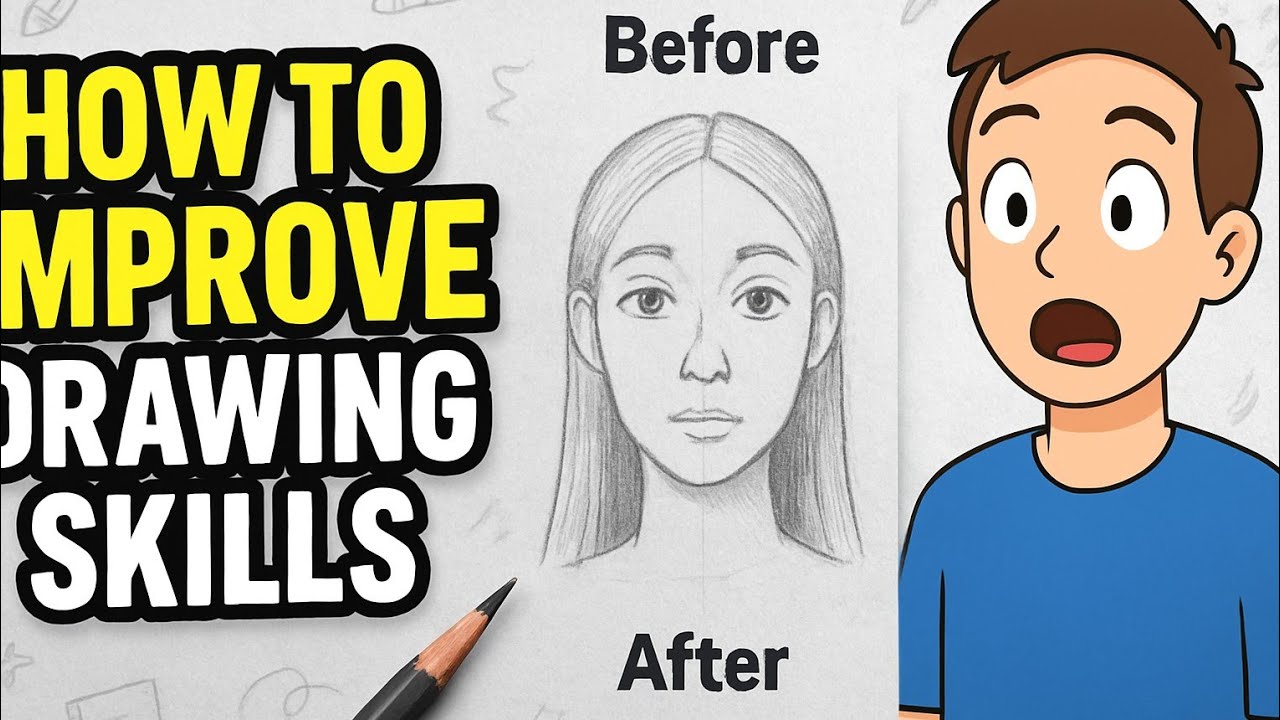 Draw Like a Pro: Essential Techniques to Improve Your Art Fast 💥🤔 - YouTube