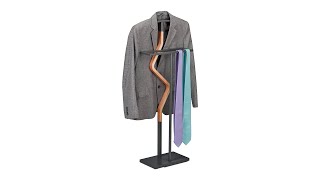 Relaxdays Herrendiener, Kleiderständer Aus Metall, Produktbild-Vorschau 9
