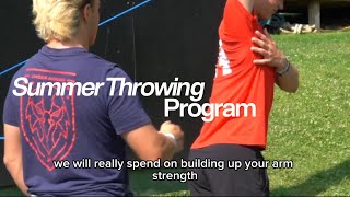 Summer 2026 Throwing Program