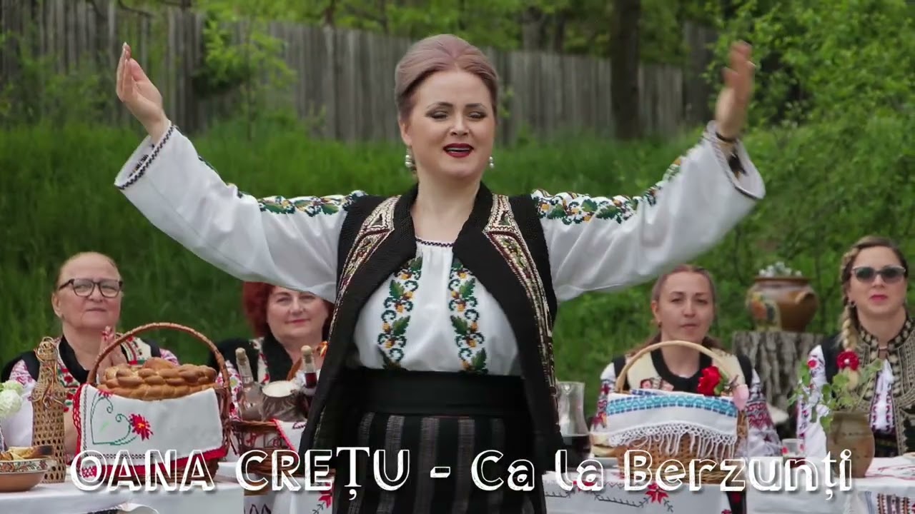 OANA CREȚU - Ca la Berzunți (nuntă tradițională, Bacău) 