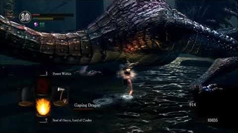 Gaping Dragon SL1 NG+6 No rolling/blocking/parrying