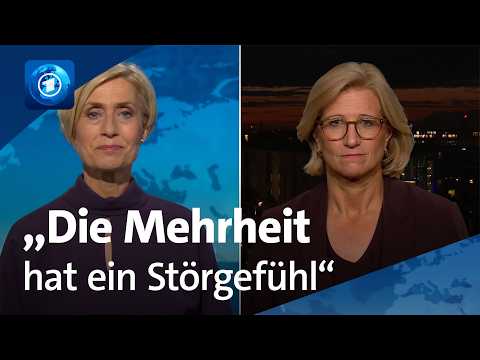 „Es muss sich etwas ändern in der Bundespolitik“, Anke Rehlinger (SPD) | tagesthemen-Interview
