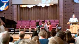 Michael's SPU pinning ceremony.
