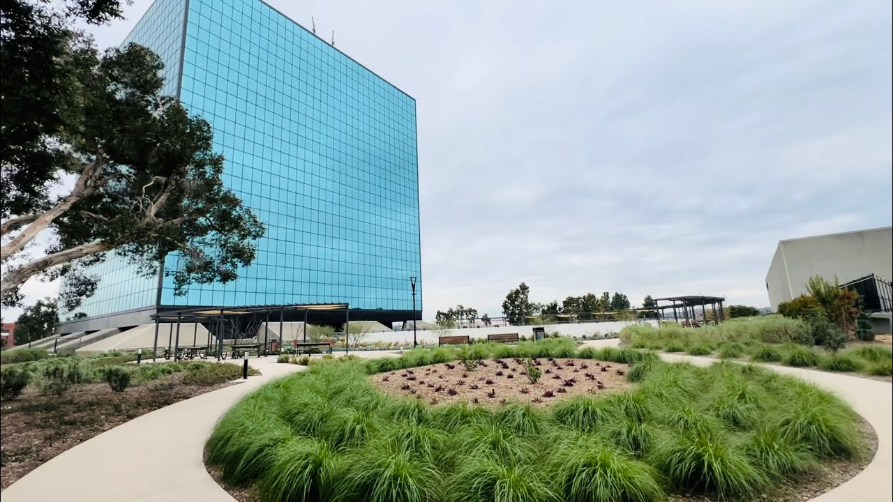 The Blue Cube Building | Community Terrace Walking Tour | Alhambra ...