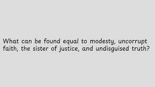 What can be found equal to