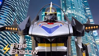 Celebrity Deluxe Time Shadow Megazord 2001 Toy Review (Power Rangers Time Force Season 9) Wealth
