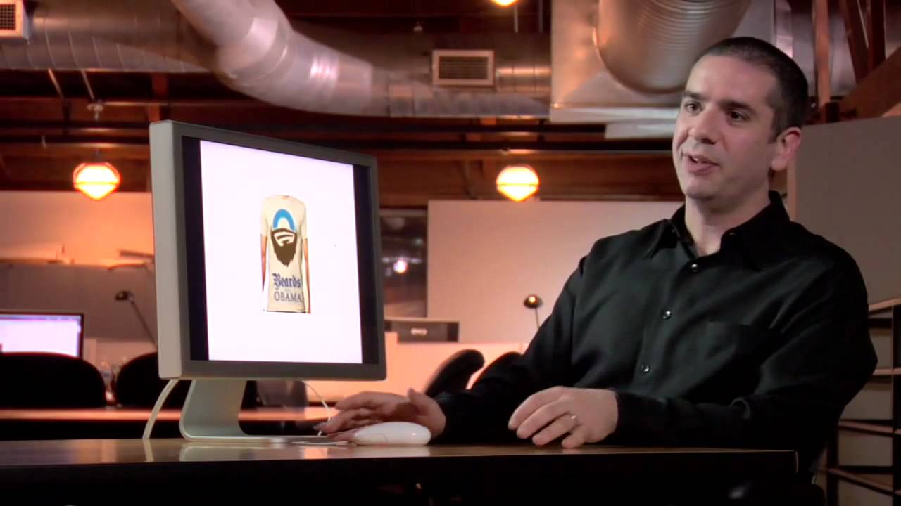 Diseño de logo de Obama - reportaje a Sol Sender 2/2