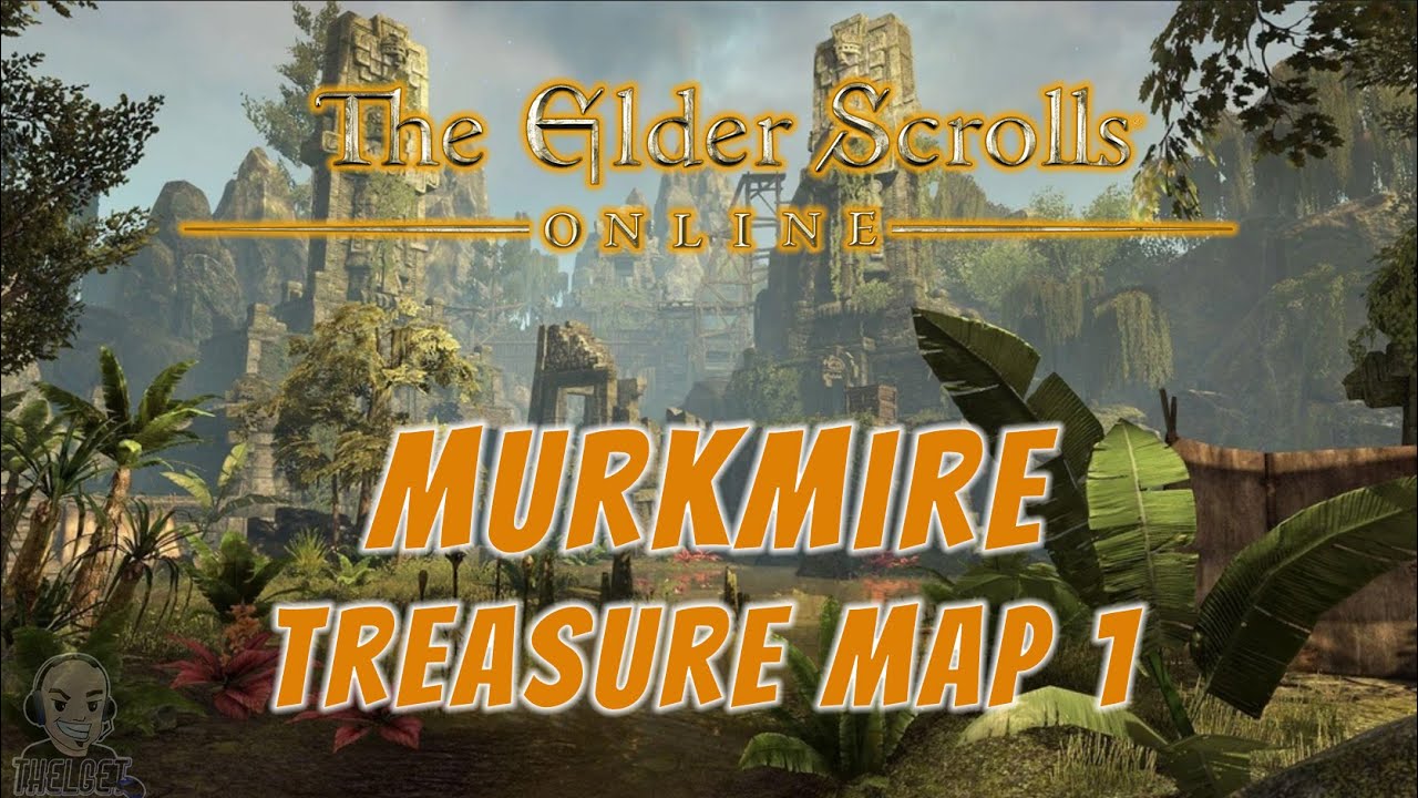 ESO Murkmire Treasure Map 1( Elder Scrolls Online) YouTube